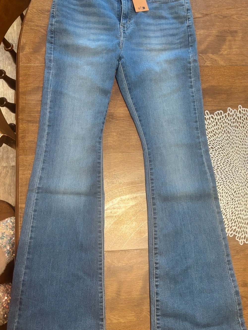 Levi's Medium Blue Flare Leg Jeans
